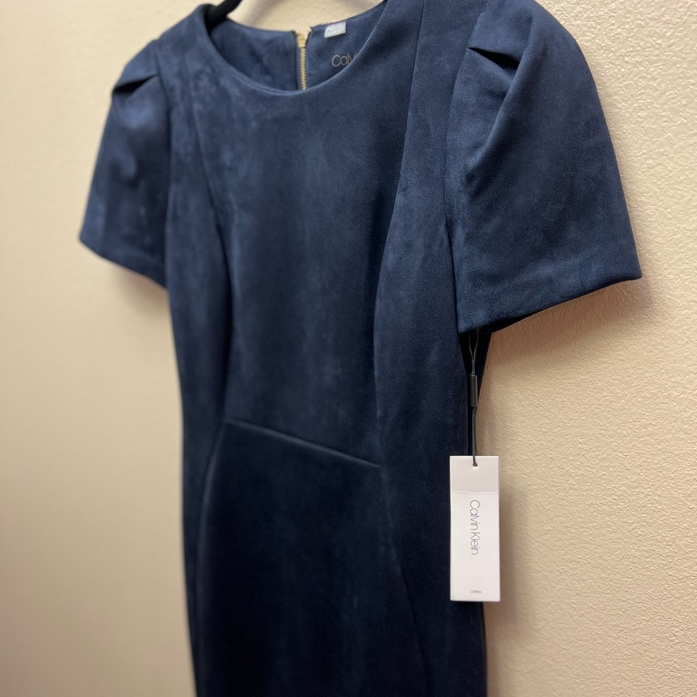 CALVIN KLEIN Dress, Velvet, Size 4